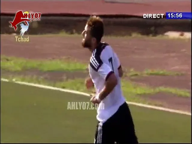 هدف منتخب مصر الثاني في تشاد مقابل 0 تصفيات امم افريقيا 6 سبتمبر 2015