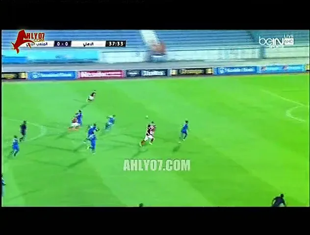 فرصة هدف ثاني ضائع من عماد متعب أمام الملعب المالي