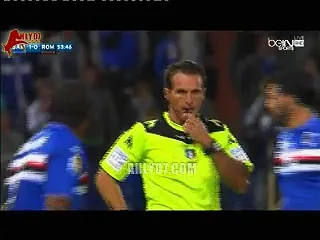 ملخص لمسات و مهارات محمد صلاح أمام سامبدوريا 23 سبتمبر 2015