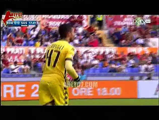 شاهد ملخص لمسات ومهارات محمد صلاح روما وهدفه في ساسولو الدوري الايطالي 20 سبتمبر 2015