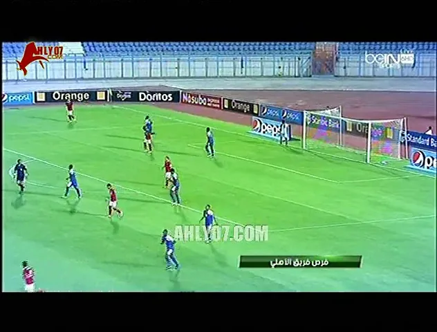 ملخص فرص الشوط الأول الأهلي و الملعب المالي