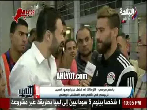 باسم مرسي: ميفرقش معانا نقابل الاهلي او غيره هنكسب