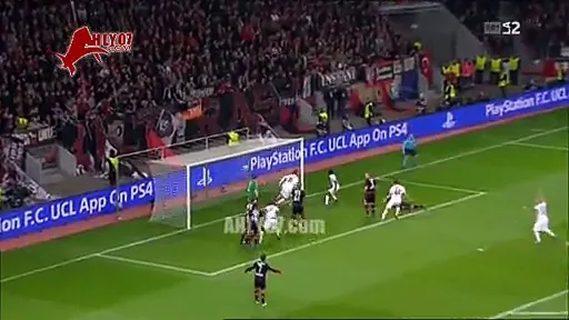 أهداف المباراة المجنونة روما 4 ليفركوزن 4 دوري ابطال اوروبا