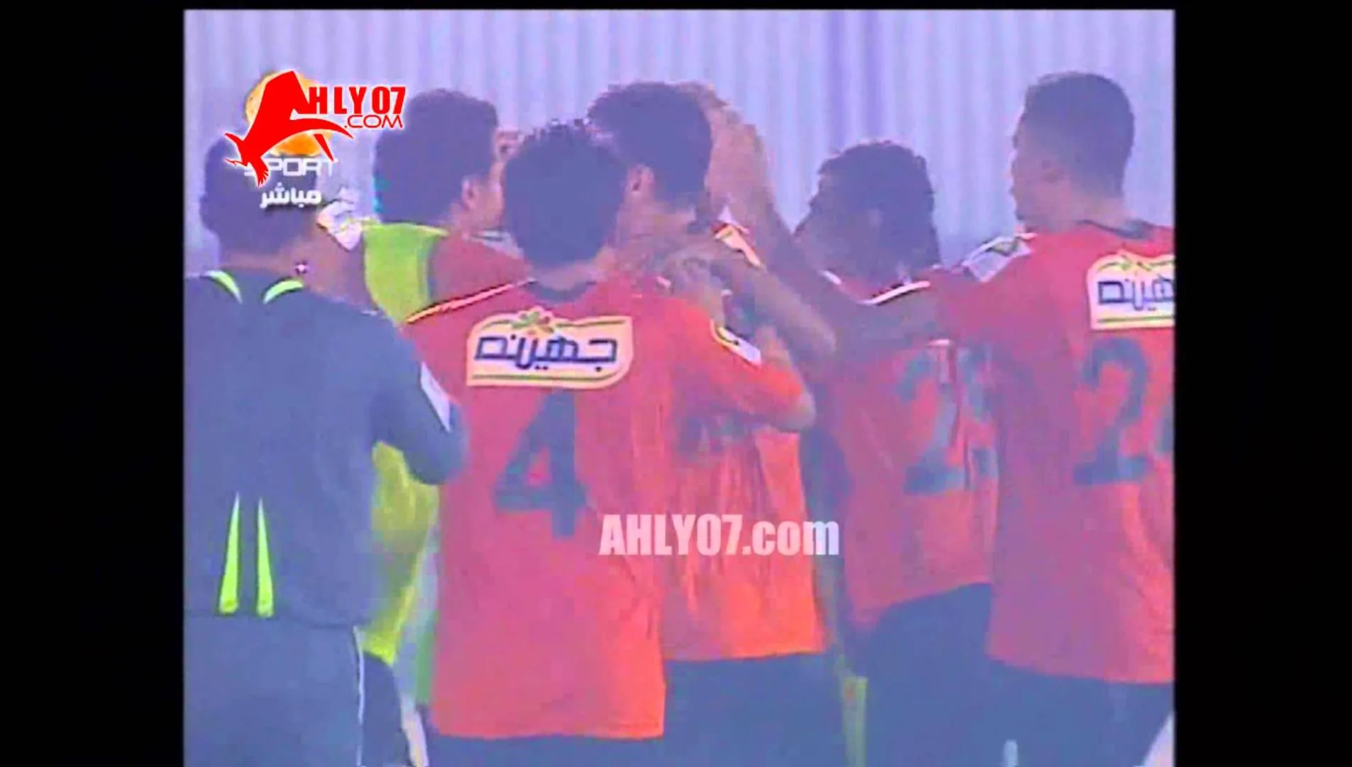 هدف المنصورة الأول في الأهلي مقابل 1 الدوري 21 اكتوبر 2009