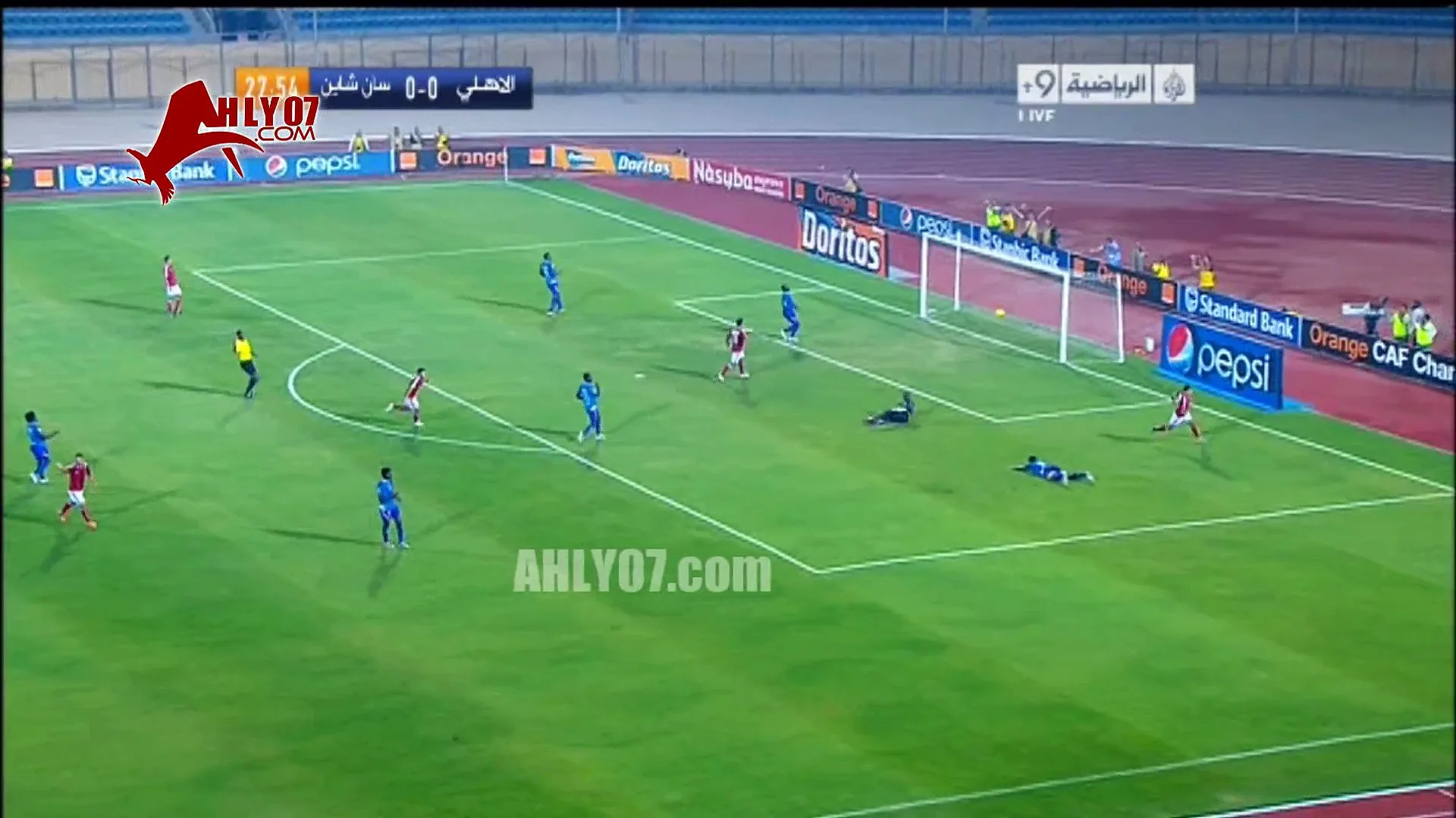 هدف الأهلي الأول في صن شاين مقابل 0 جدو قبل نهائي افريقيا 21 اكتوبر 2012 الاياب