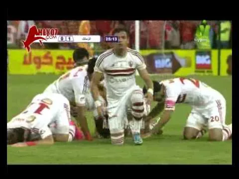 هدف الزمالك الأول في الأهلي مقابل 0 السوبر المصري 15 اكتوبر 2015