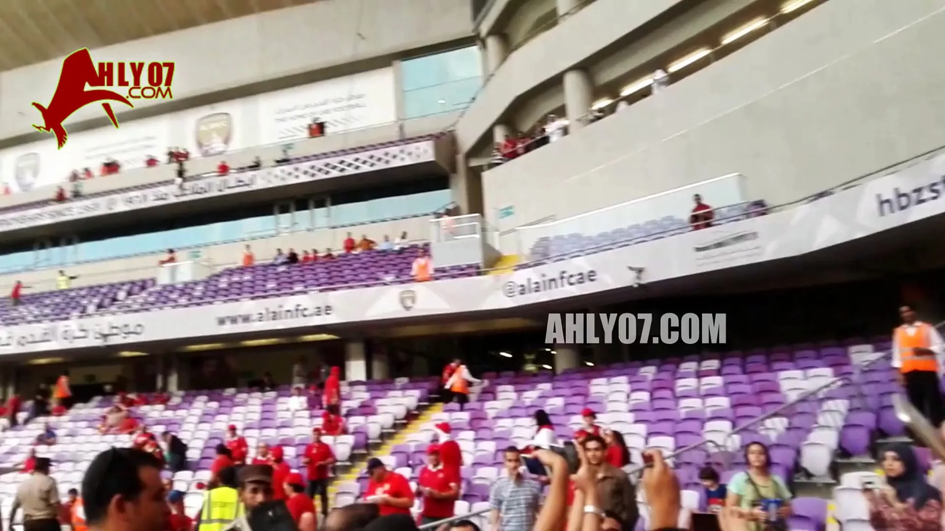 حصريا.. شاهد كواليس جديدة للسوبر 2015 الأهلي والزمالك من خارج وداخل ستاد هزاع