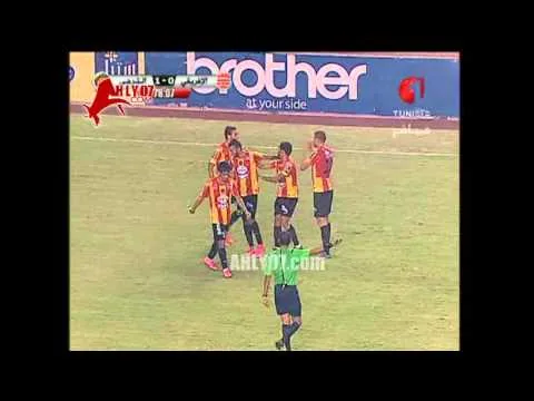 هدف الترجي الأول في الافريقي التونسي مقابل 0 في ديربي تونس