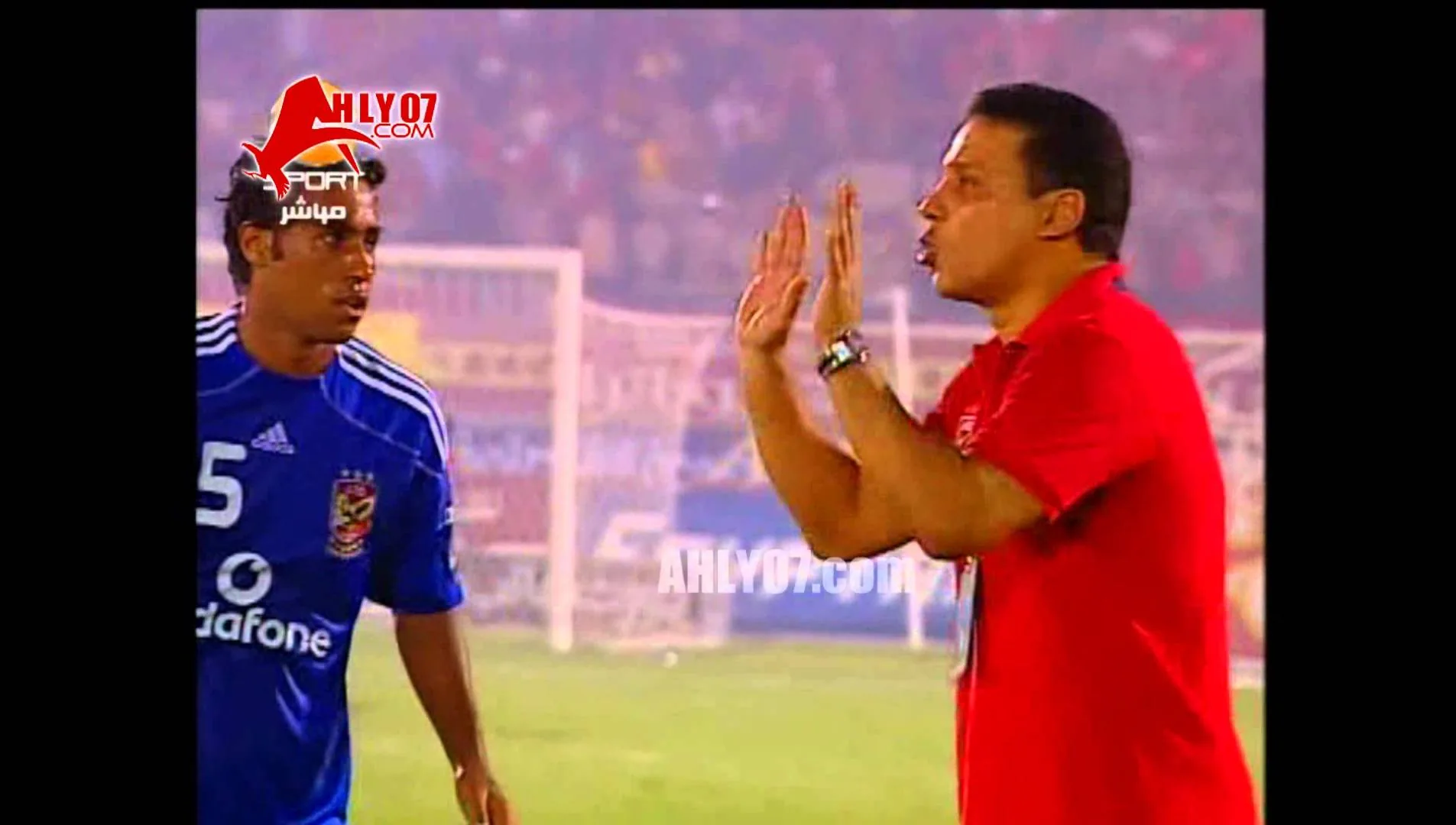 هدف الأهلي الأول في المنصورة مقابل 0 أبو تريكة دوري 21 اكتوبر 2009