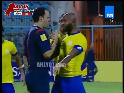 شاهد اعتداء شيكابالا على حكم لقاء الاسماعيلي والداخلية