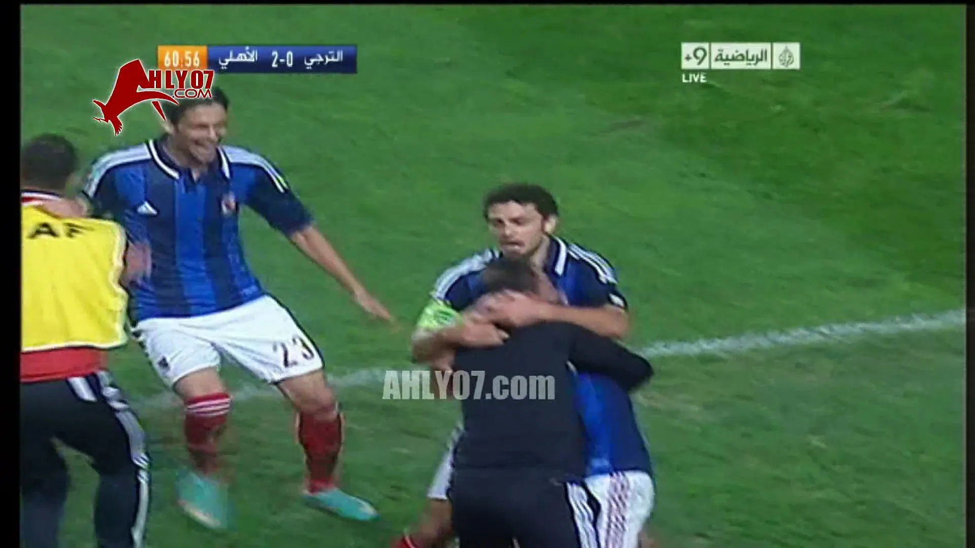 الهدف الثاني للأهلي في االترجي مقابل 0 وليد سليمان اياب نهائي افريقيا 17 نوفمبر 2012