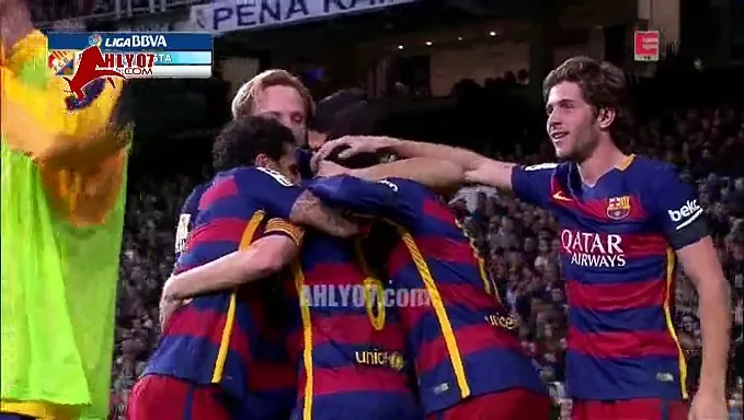 هدف برشلونة الثالت في ريال مدريد مقابل 0 الدوري الاسباني 21 نوفمبر 2015