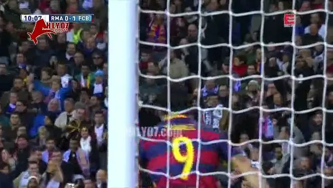 هدف برشلونة الأول في ريال مدريد مقابل 0 الدوري الاسباني 21 نوفمبر 2015
