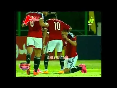 هدف منتخب مصر الأوليمبي الثالث في الكاميرون مقابل 0 شكري نجيب وديا 22 نوفمبر 2015