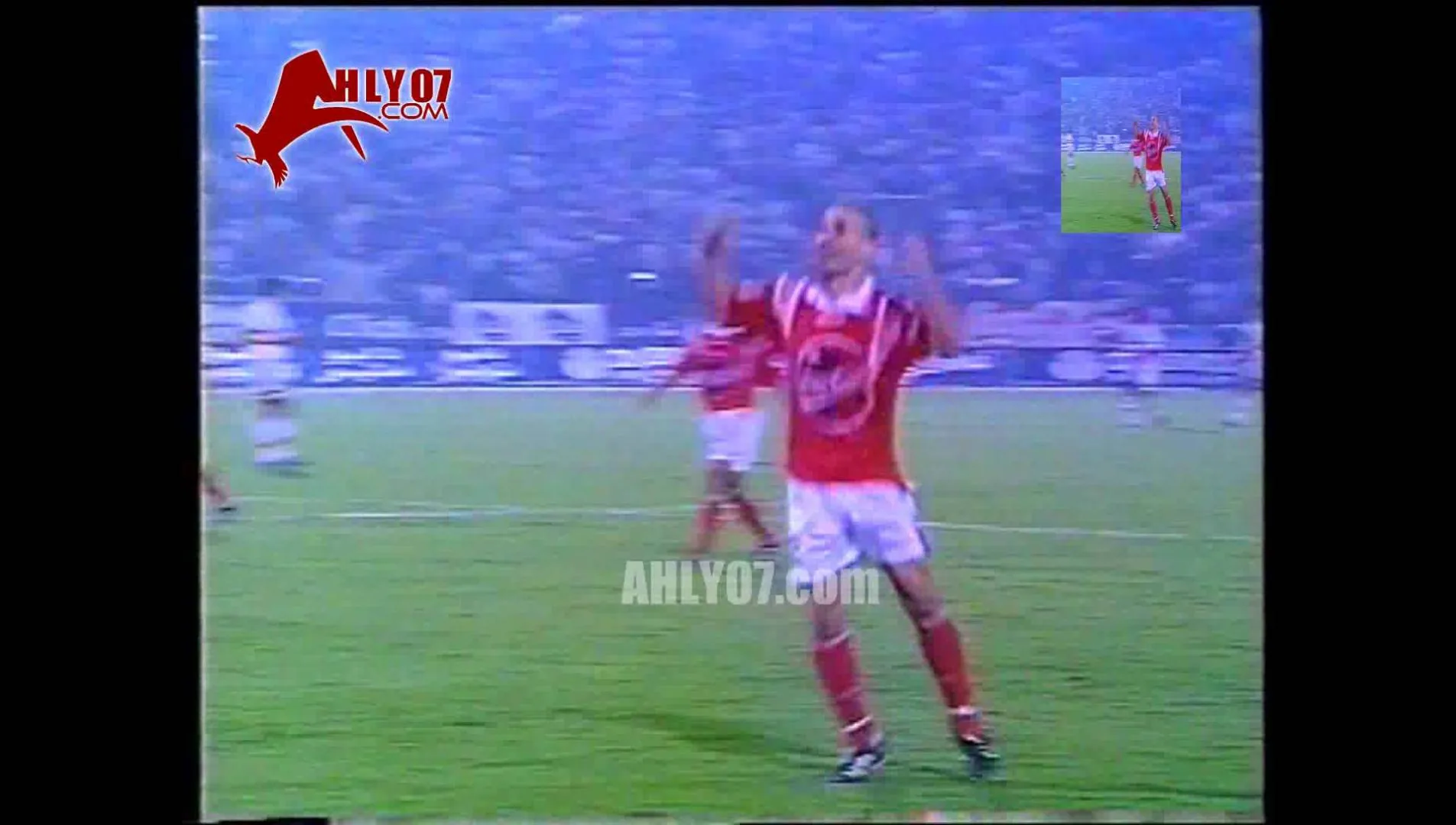 هدف الأهلي الثاني في الزمالك مقابل 1 ابراهيم حسن الدوري 8 نوفمبر 1998