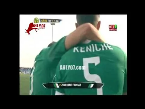 هدف منتخب الجزائر الأوليمبي الأول في مصر مقابل 0 تصفيات ريو دي جانيرو 29 نوفمبر 2015