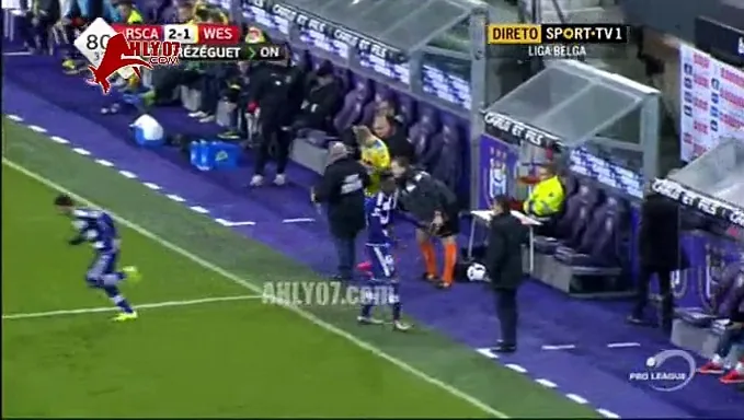 شاهد ملخص لمسات محمود تريزجيه في اول مشاركة رسمية له مع اندرلخت في الدوري البلجيكي 27 ديسمبر 2015