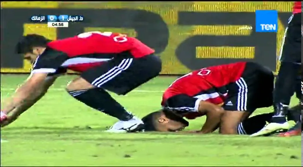 الهدف الاول لطلائع الجيش من ضربة جزاء بقدم محمد اشرف " طلائع الجيش vs الزمالك "