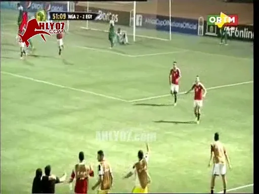 هدف منتخب مصر الأوليمبي الثاني في نيجيريا مقابل 2 تصفيات ريو دي جانيرو