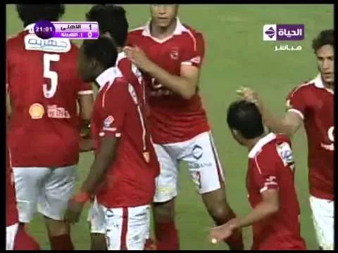 هدف الاهلي الاول في اتحاد الشرطة مقابل 0 ماليك ايفونا الدوري 7 يناير 2016