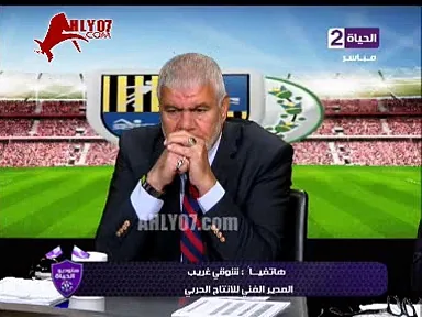 هجوم ناري واهانات نارية من شوقي غريب لاكرامي على الهواء في ستوديو الحياة