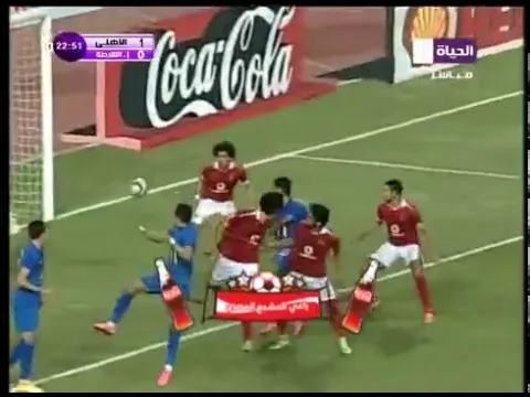 هدف تعادل اتحاد الشرطة 1 الاهلي 1 الدوري 7 يناير 2016