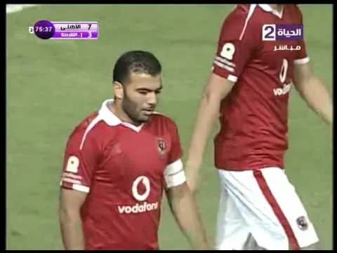 هدف الاهلي السابع في اتحاد الشرطة مقابل 2 عماد متعب الدوري 7 يناير 2016