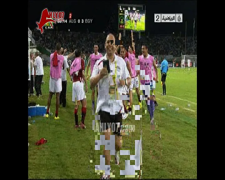 هدف منتخب مصر الثالث في الجزائر مقابل 0 عبد الشافي أمم افريقيا 28 يناير 2010