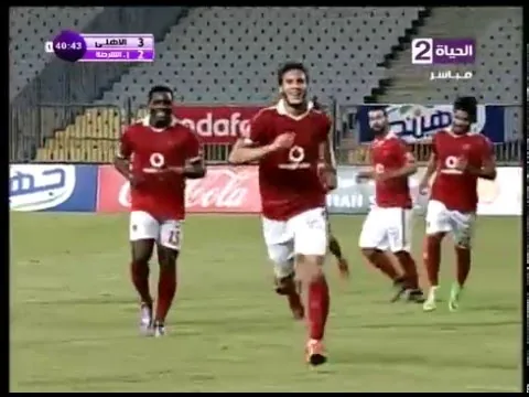 هدف الاهلي الرابع في اتحاد الشرطة مقابل 2 رمضان صبحي الدوري 7 يناير 2016