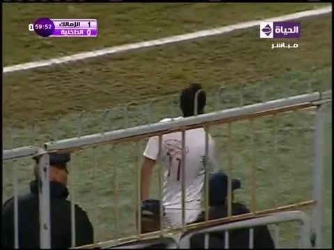 شاهد ثورة كهربا بعد تبديله من ميدو هل ينفعل على ميدو ام حكم المباراة