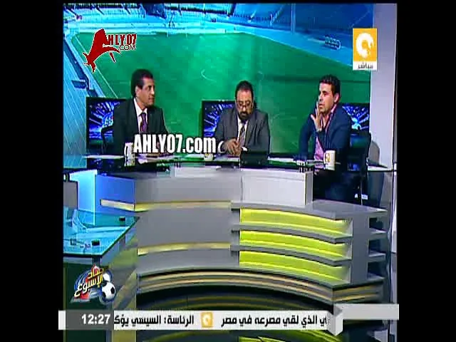 شاهد مسخرة خالد الغندور يكاد يبكي عالهوا ولفاروق جعفر انا مستعد امشي واسيب الاستوديو