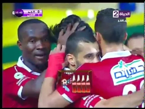 شاهد هدف الأهلي الأول في انبي مقابل 0 عمرو جمال الدوري 3 فبراير 2016