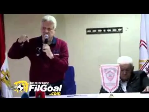 مرتضى منصور للعيبة الزمالك انتم افضل من الأهلي وأحسن من لعيبته وأقوى والفوز لكم