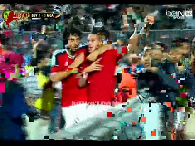هدف منتخب مصر الأول في نيجيريا مقابل 0 رمضان صبحي تصفيات أمم افريقيا 29 مارس 2016