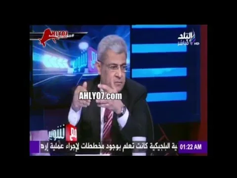 شاهد وصلة غسيل ومكوة من خالد توحيد لخالد الغندور عندك وقت ومعندكش فكر ولا مهنية وبتقدم هجص