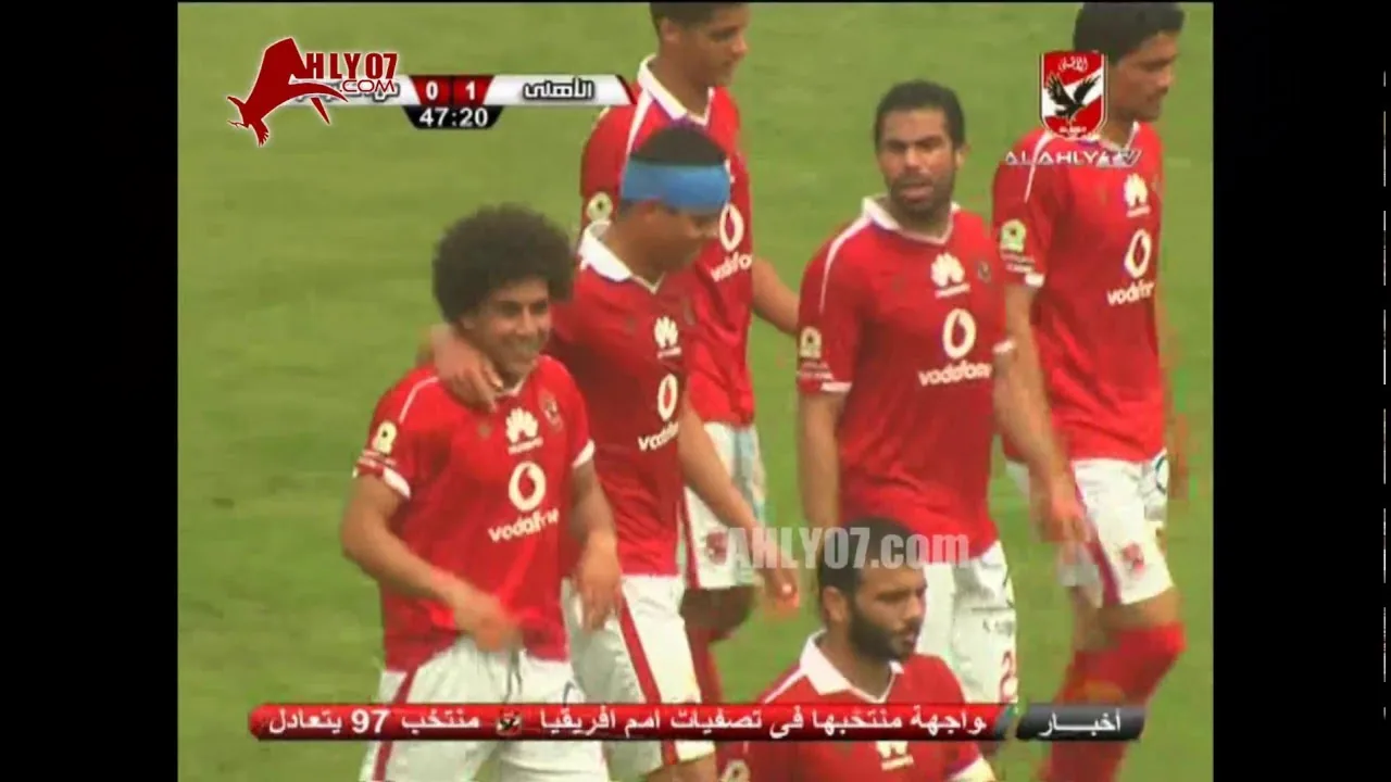 هدف الأهلي الأول في سيراميكا كليوباترا مقابل 0 سعد سمير وديا 23 مارس 2016