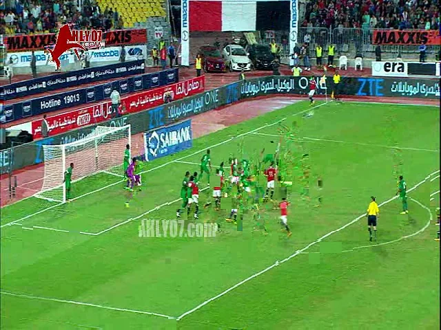 شاهد حصريا هدف منتخب مصر والفوز بدون معلق بصوت الجماهير رمضان صبحي في نيجيريا