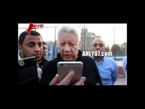 هتفصل ضحك شاهد ردود فعل فاروق جعفر اثناء الوقوف بجوار مرتضى منصور ومحاولات الهروب من هجومه على ميدو