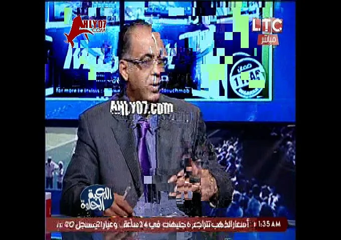 ميسي يعتذر لخالد الغندور على الهواء