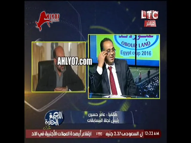 شاهد أغبى لقطة تلفزيونية لخالد الغندور يسأل لماذا أندية بلا ملاعب مضائة تلعب نهارا