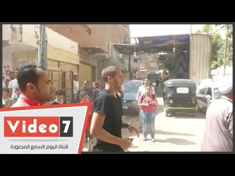 شاهد هلع رمضان صبحي اثناء توجهه لامتحان الثانوية العامة متأخرا برفقة الحراس