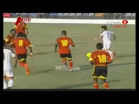 أهداف منتخب مصر للشباب 4 انجولا 0 نيدفيد وبيكهام وابو الفتوح وريان 23 يوليو 2016