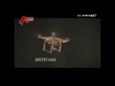 شاهد اول برومو لقناة الاهلي بعد بداية البث بالمعدات الطائرة