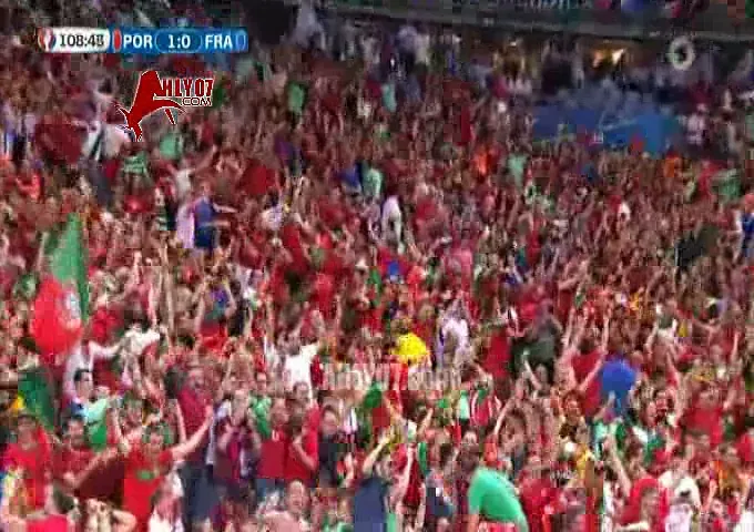 شاهد هدف فوز البرتغال ببطولة امم اوروبا 1 فرنسا 0 نهائي الأمم 10 يوليو 2016