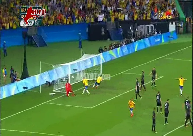 شاهد هدف عالمي لنيمار البرازيل في المانيا مقابل 0 في الصراع على ذهب ريو دي جانيرو