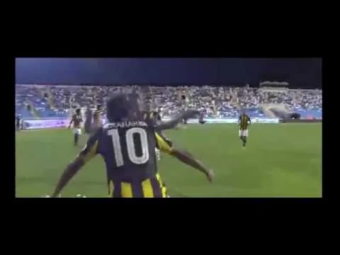 شاهد أول هدف رسمي لمحمود كهربا مع اتحاد جده في الدوري السعودي امام الرائد 11 اغسطس 2016