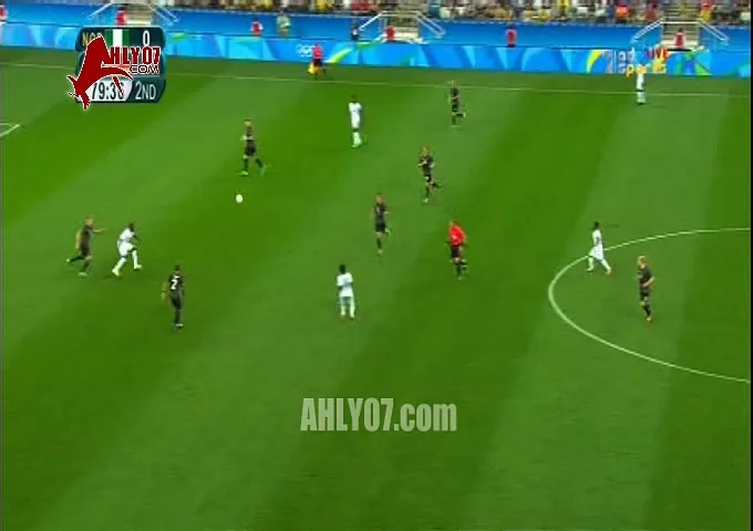 شاهد أجاي الأهلي يصنع أخطر فرصة لنيجيريا على منتخب المانيا في ريو دي جانيرو
