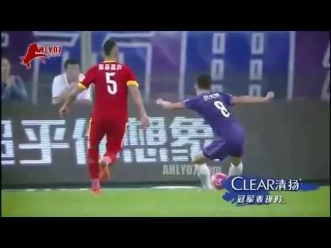 شاهد ايفونا يواصل التألق مع تيانجين الصيني ويحرز هدف رائع في شباك ياتاي 21 سبتمبر 2016