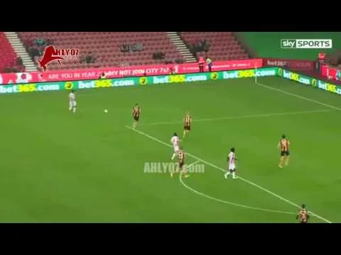 شاهد تالق ومهارة رمضان صبحي وصناعة أول فرصة لستوك سيتي امام هال سيتي في الكأس