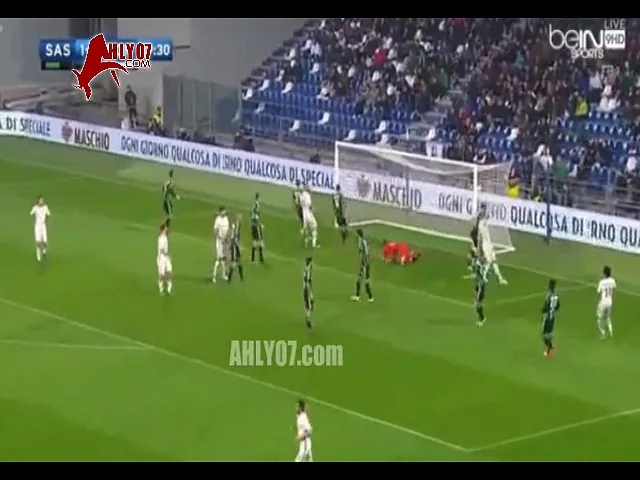 شاهد محمد صلاح يصنع فرصة خطيرة والتعادل لروما لكن زميله يهدرها